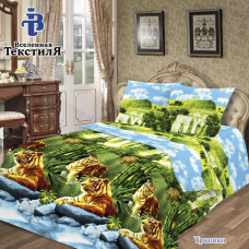Бязь 120 гр/м2 220 см Тропики с 3D эффектом