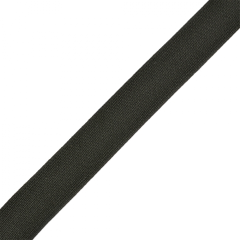 Резинка 20 мм 25 м Ф-20 тканая цвет черный