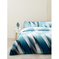 Постельное белье VT из полисатина 4255 2-х сп с евро простыней с наволочками 50/70
