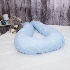 Подушка для беременных U-образная 1746/3 цвет голубой