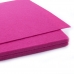Фетр листовой жесткий IDEAL 1 мм 20х30 см FLT-H1 упаковка 10 листов цвет 609 ярко-розовый