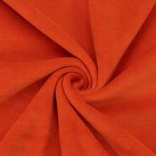 Мерный лоскут на отрез велюр цвет оранжевый