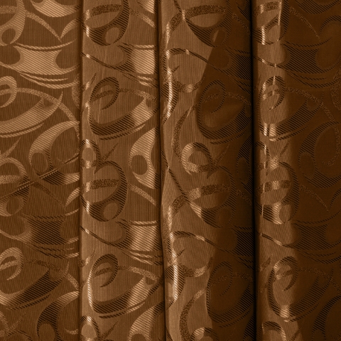 Маломеры портьерная ткань 150 см 10-1 цвет коричневый 1,7 м