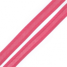 Косая бейка хлопок ширина 15 мм (132 м) цвет 7048 т-розовый
