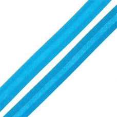 Косая бейка хлопок ширина 15 мм (132 м) цвет 7081 св-синий