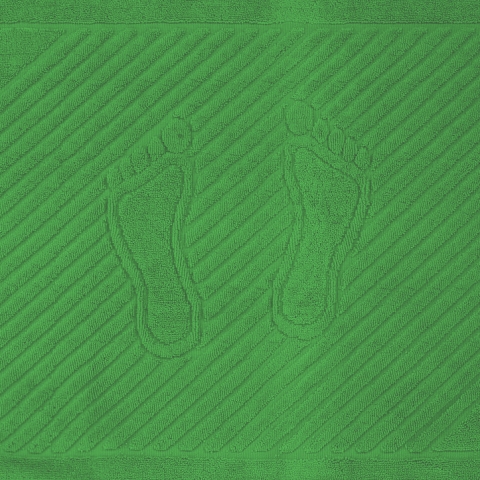 Полотенце махровое ножки 700 гр/м2 Туркменистан 50/70 см цвет молодая зелень