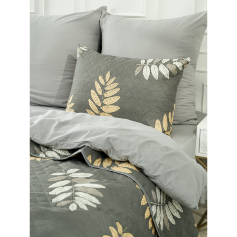 Чехол декоративный VT для подушки с молнией, ультрастеп DJL6652 50/70 см в упаковке 2 шт