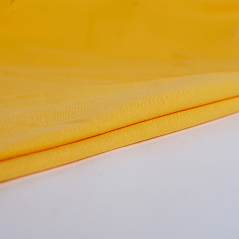 Ткань на отрез рибана с лайкрой М-2029 цвет желтый