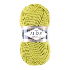 Пряжа для вязания Ализе LanaGold (49%шерсть, 51%акрил) 100гр цвет 193 фисташка