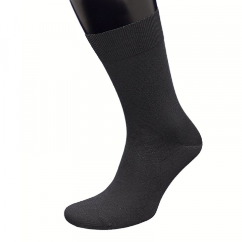 Мужские носки  АБАССИ ZCP173 цвет черный размер 27