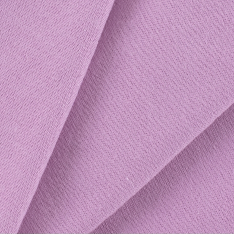 Ткань на отрез кулирка цвет розовый