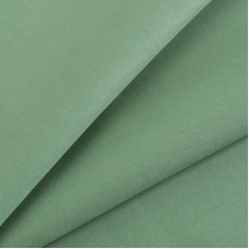 Ткань на отрез сатин гладкокрашеный 250 см 15-6316 цвет зелень