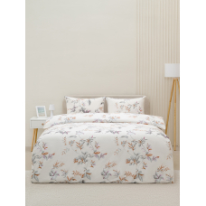 Постельное белье VT из полисатина 245947 2-х сп с евро простыней с наволочками 50/70