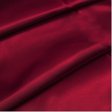 Ткань на отрез шелк искусственный 100% полиэстер 220 см цвет красный