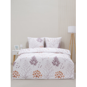 Постельное белье VT из полисатина 90202 2-х сп с евро простыней с наволочками 70/70