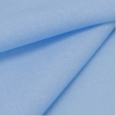 Мерный лоскут бязь гладкокрашеная ГОСТ 150 см цвет голубой 1,4 м