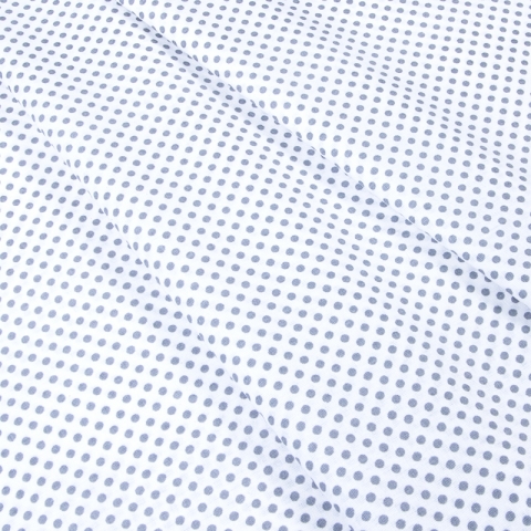 Ткань на отрез бязь плательная 150 см 1554/20А цвет серый