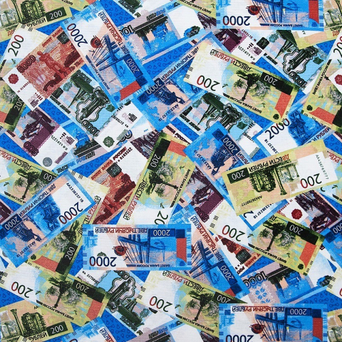 Вафельное полотно набивное 150 см 5477/1