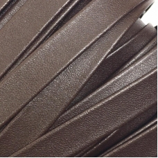 Шнур декоративный кожзам 10мм коричневый 2148 уп 10 м