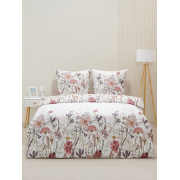 Постельное белье VT из полисатина 10690 2-х сп с евро простыней с наволочками 70/70