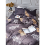 Постельное белье 4009/2 2-х сп с евро простыней с наволочками 50/70