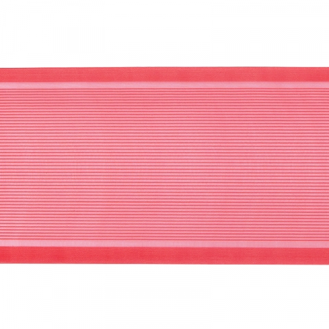 Лента для бантов ширина 80 мм цвет красный 1 метр