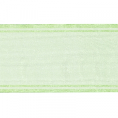 Лента для бантов ширина 80 мм цвет салатовый 1метр