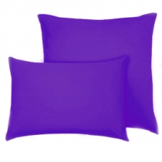 Наволочка на молнии Трикотаж цвет фиолетовый в упаковке 2 шт 50/70 см