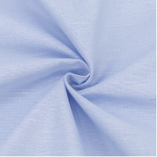 Ткань на отрез полулен 220 см 581 цвет голубой