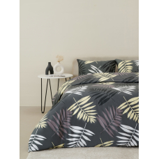 Постельное белье VT из полисатина 10-24/2 2-х сп с евро простыней с наволочками 50/70