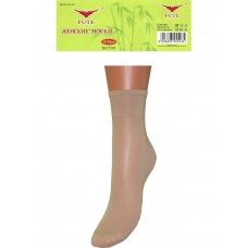 Женские капроновые носки Fute 5503 бежевые
