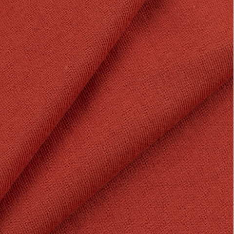 Ткань на отрез кулирка 4004 цвет оранжевый