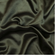 Мерный лоскут шелк искусственный 100% полиэстер 220 см цвет темно-зеленый