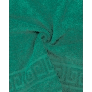 Полотенце махровое Туркменистан 50/90 см цвет темный изумруд