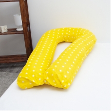 Подушка для беременных U-образная 1700/8 цвет желтый