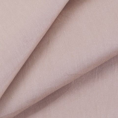 Ткань на отрез сатин гладкокрашеный 250 см цвет миндаль