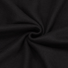 Ткань на отрез флис №19 цвет Черный