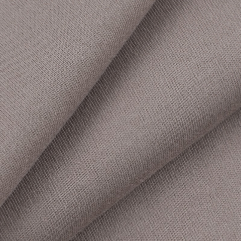 Ткань на отрез интерлок 4813-19 цвет серо-коричневый