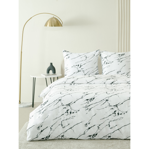 Постельное белье VT из полисатина 11979-01a 2-х сп с евро простыней