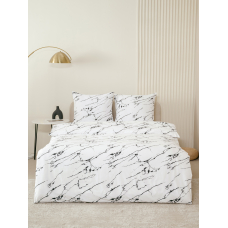 Постельное белье VT из полисатина 11979-01a 2-х сп с евро простыней