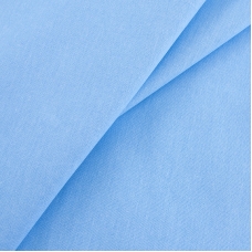 Бязь гладкокрашеная 120гр/м2 150 см цвет голубой