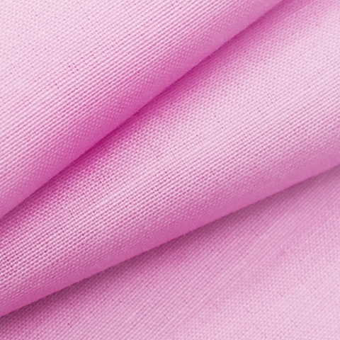 Ткань на отрез Тик 150 см цвет розовый