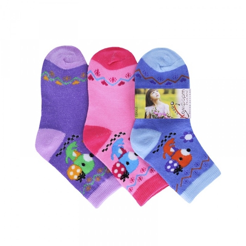 Детские носки Комфорт плюс 478-9005-3 размер S(1-2)