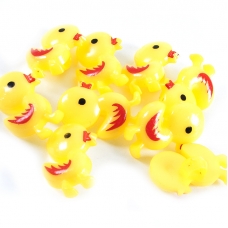 Пуговица детская сборная Цыпленок 17 мм цвет желтый упаковка 24 шт