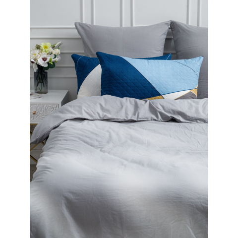 Чехол декоративный VT для подушки с молнией, ультрастеп 4256 50/70 см в упаковке 2 шт