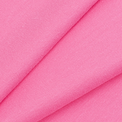 Ткань на отрез футер петля с лайкрой Pink Lemonade 9508