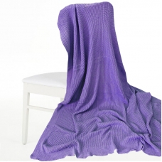 Покрывало-плед Петелька 150/200 цвет фиолетовый