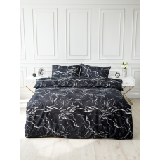 Постельное белье VT из полисатина 4359 2-х сп с евро простыней с наволочками 50/70