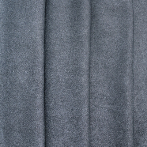 Портьерная ткань софт однотонный 280 см на отрез 502-35 серый