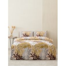 Постельное белье VT из полисатина 43-8 2-х сп с евро простыней с наволочками 50х70